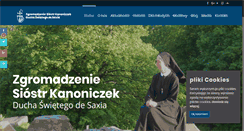 Desktop Screenshot of kanoniczki.pl