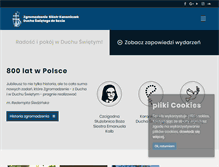 Tablet Screenshot of kanoniczki.pl